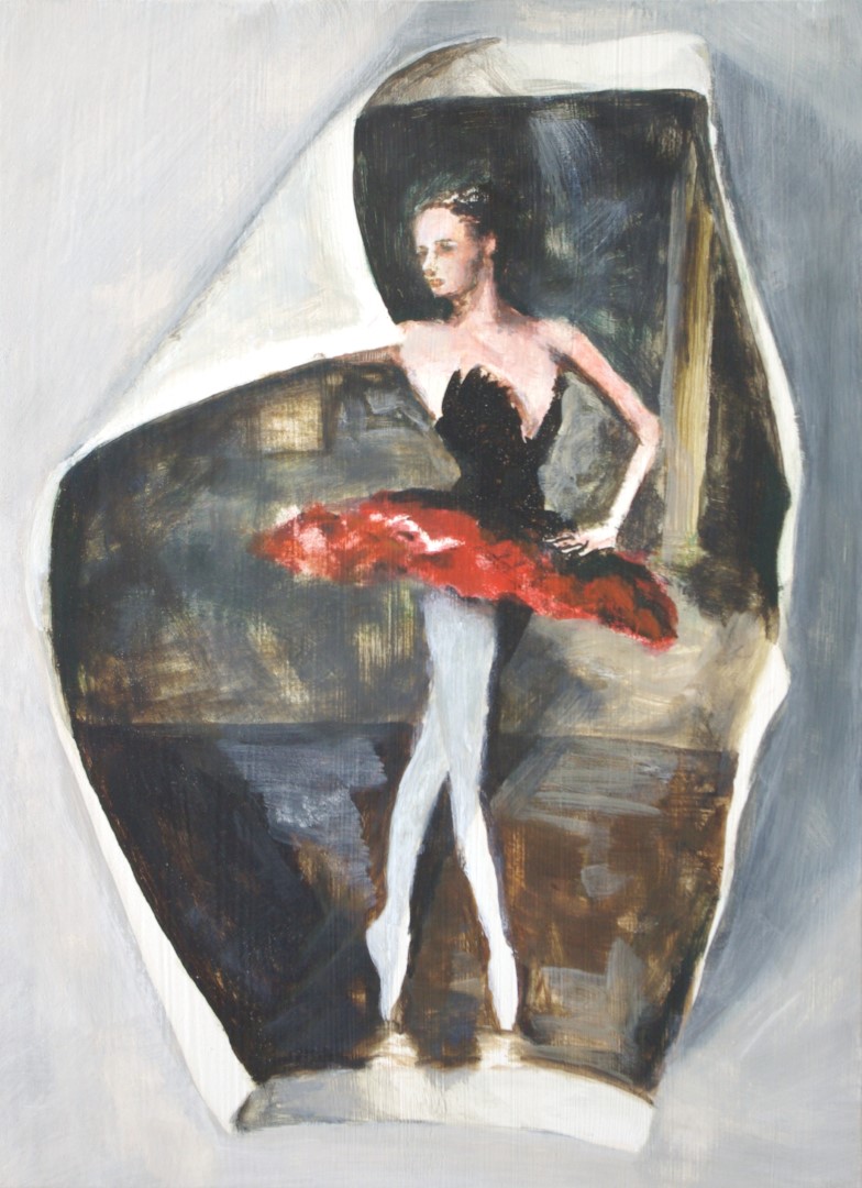 Anticipation (2013), 39.8 x 29.1 cm, oil on panel (private collection)