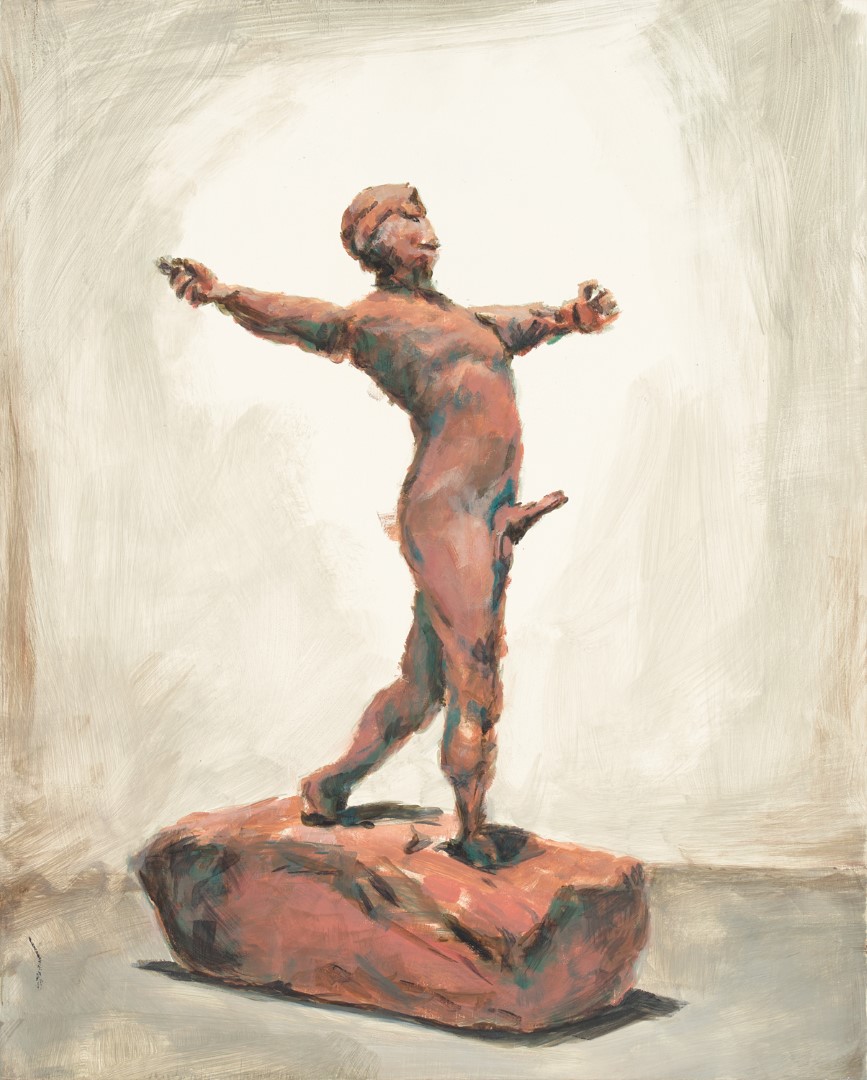 Fetish (2013), 40 x 32.2 cm, oil on panel