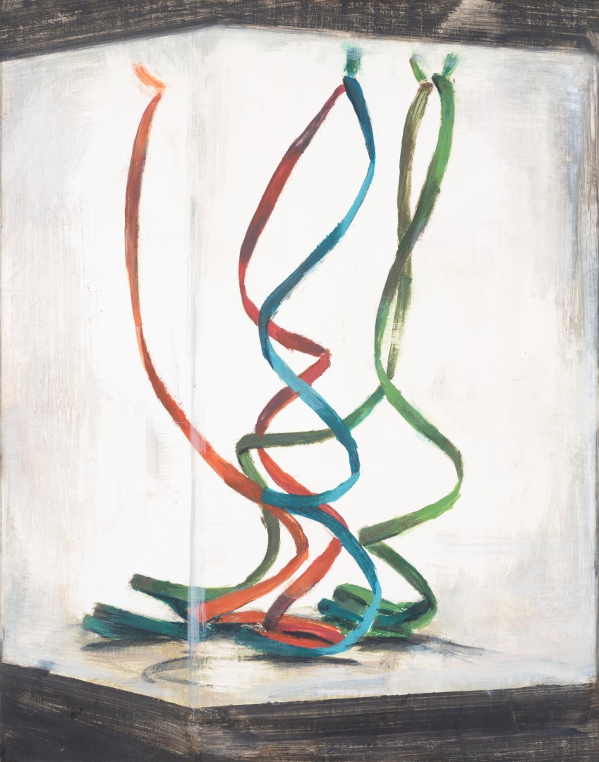 Remnant (2012), 34.7 x 27.4 cm, oil on paper on panel (private collection)