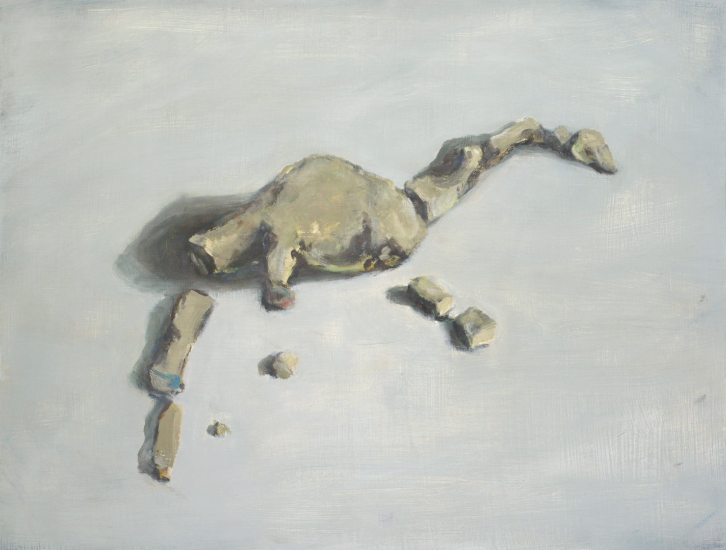 Broken (2011), 51.x 67.2 cm, oil on panel (private collection)