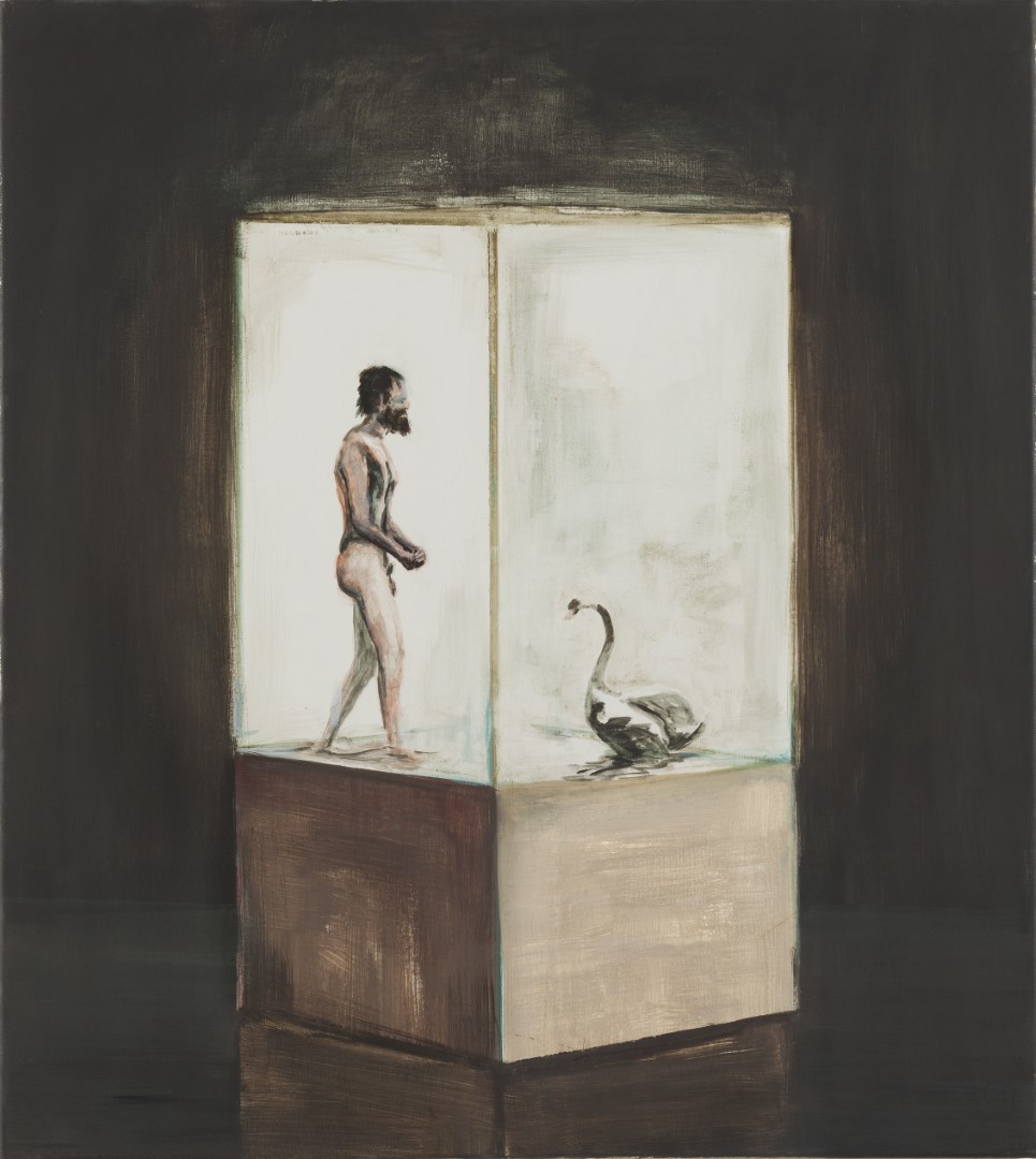 Schwanengesang (2011), 95 x 85 cm, oil on linen (private collection)