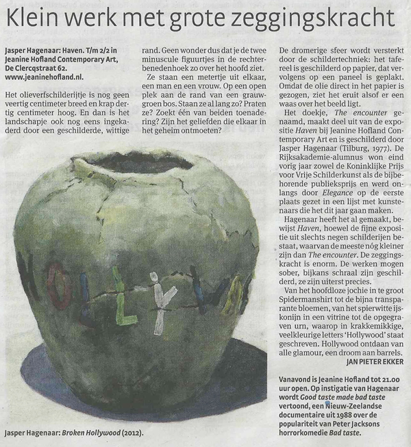 Parool article