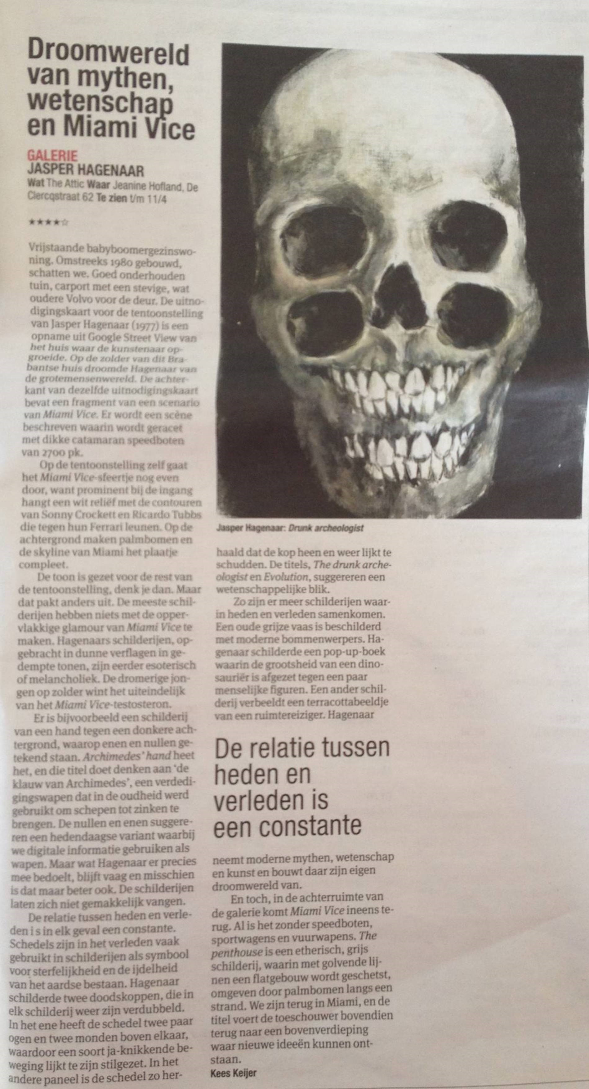 Parool article